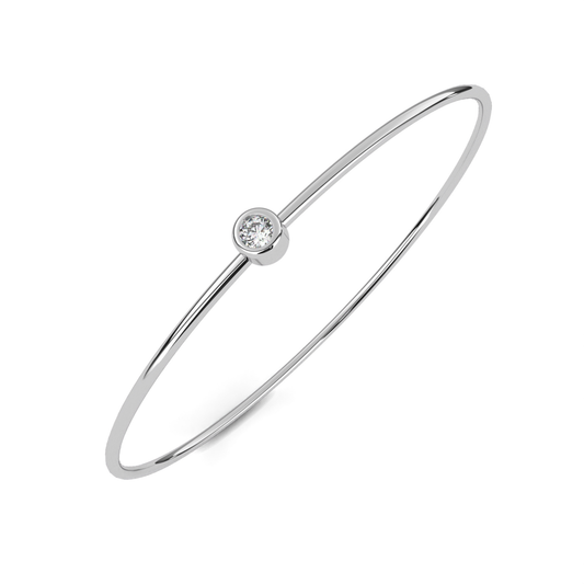 Classic Single Diamond Bracelet