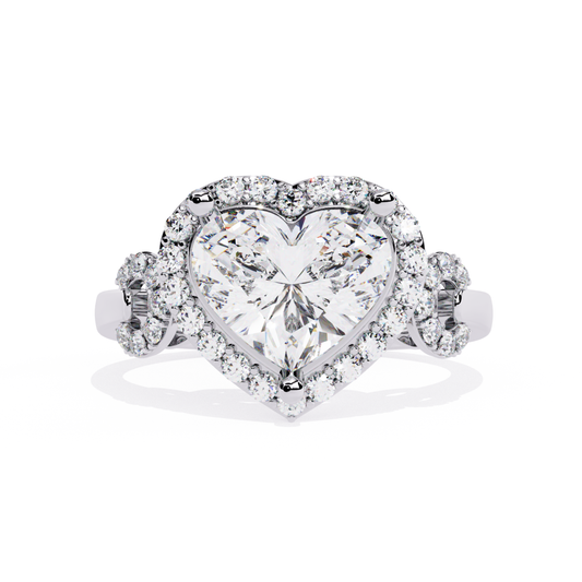 Heart diamond white ring
White ring with heart diamond
Heart shape diamond ring
Diamond heart ring front view
White band heart diamond
Heart diamond ring design
Diamond ring heart center
Heart diamond ring close view
White metal heart diamond ring
Heart diamond jewellery ring