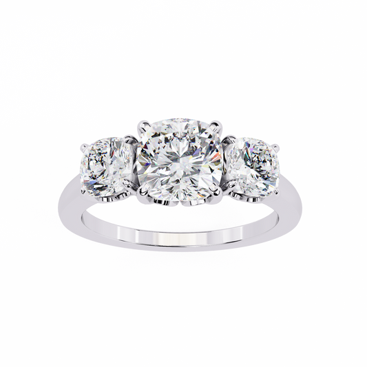 Bliss Stunning Diamond Ring in White Gold