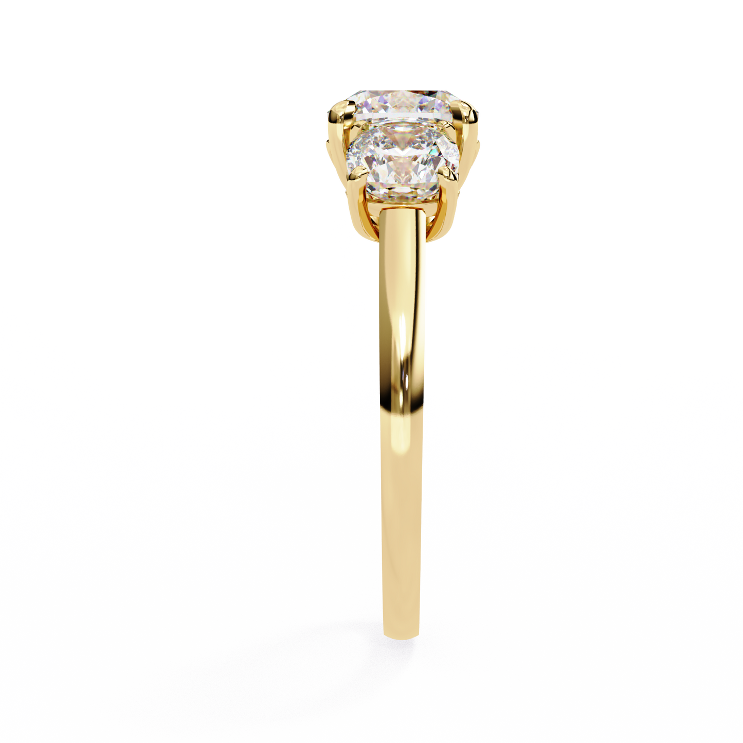 Bliss Stunning Diamond Ring in Yellow Gold