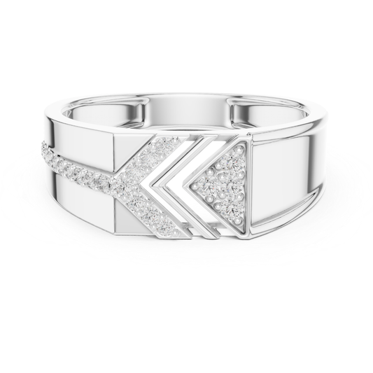 White gold arrow pattern ring with diamonds
Modern white gold band featuring diamond design
Wide white gold ring with geometric diamonds
Contemporary arrow style white gold diamond ring
White gold luxury band with diamond accents
Bold geometric white gold ring with diamonds
Elegant white gold fashion ring with pave diamonds
White gold statement band design with diamonds
White gold angular pattern ring with diamonds
Designer white gold ring with diamond details