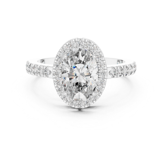 White gold oval halo diamond engagement ring
Oval halo diamond ring in white gold
White gold oval cut halo ring
Oval diamond halo ring with accent diamonds
White gold oval diamond ring with split accents
Lab grown oval halo engagement ring
White gold oval center halo ring
Oval diamond ring with diamond shoulders
White gold halo ring with oval center stone
Classic oval halo diamond ring