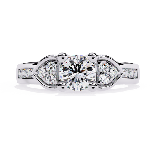 White gold round diamond ring front view
Round diamond ring white gold center stone
White gold round diamond ring detailed front design
Round cut diamond ring white gold band
White gold round diamond ring side diamond setting
Round diamond ring white gold prong style
White gold round diamond ring clear stone focus
Round diamond ring white gold smooth band
White gold round diamond ring close front angle
Round diamond ring white gold fine finish