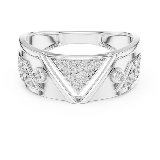 White gold triangle diamond statement ring design
Modern white gold geometric diamond band ring
White gold triangular cluster diamond ring style
Contemporary white gold wide diamond fashion ring
White gold abstract geometric diamond band design
Luxury white gold triangle pave diamond ring
White gold polished statement diamond band ring
Bold white gold geometric cluster diamond ring
Elegant white gold triangle diamond ring style
White gold modern geometric statement band
