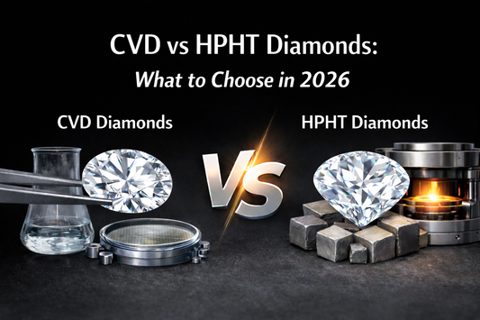 CVD and HPHT Diamonds Compared : What to Choose in 2026