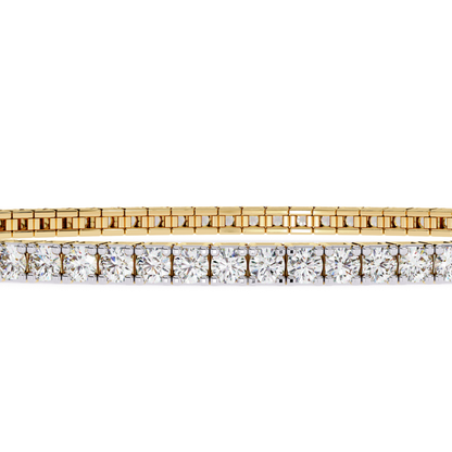 Radiant Line Diamond Bracelet