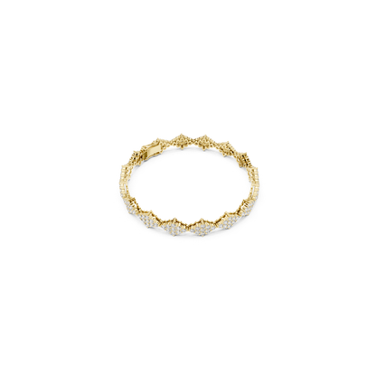 Round Diamond Tennis Bracelet | Modern Luxury Style