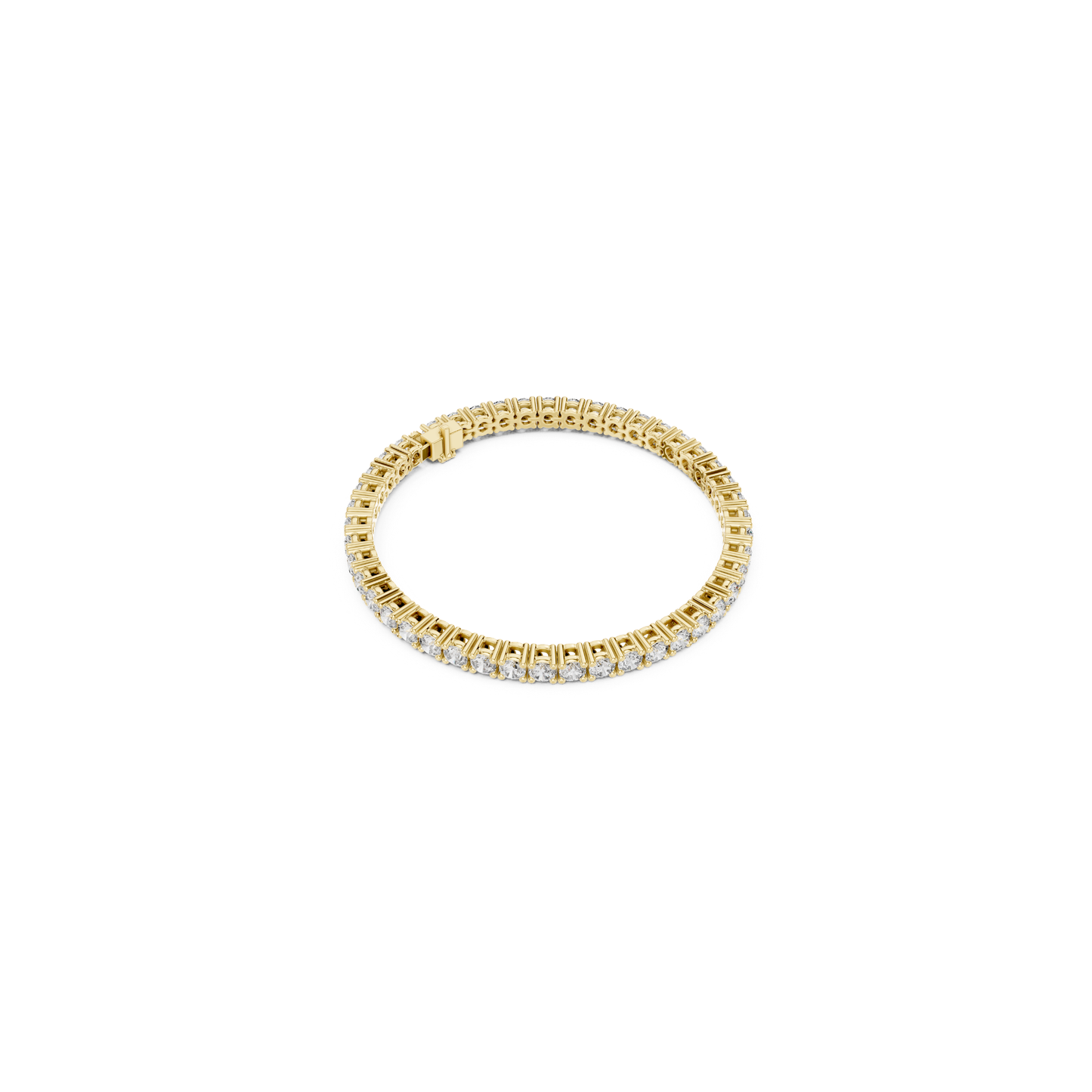 Round Cut Diamond Tennis Bracelet | Luxury Sparkle Style
