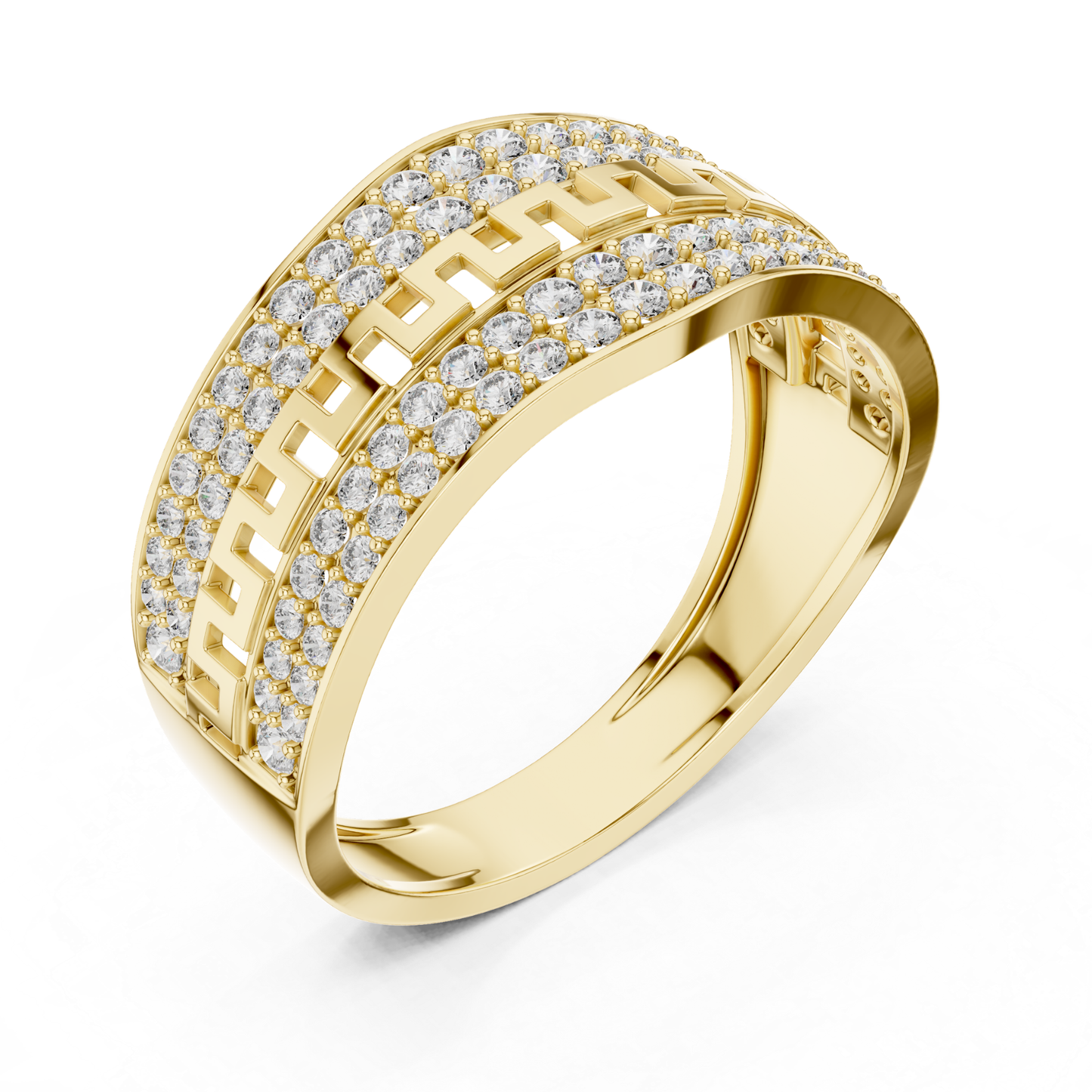 Luxury Diamond Band | Modern Statement Jewelry Style