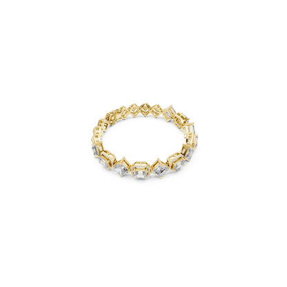 Round, Emerald & Radiant Diamond Bracelet | Luxury Tennis Style