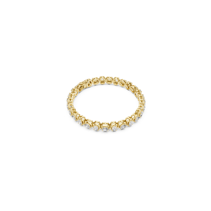 Cushion Cut Diamond Tennis Bracelet | Luxury White Gold Style