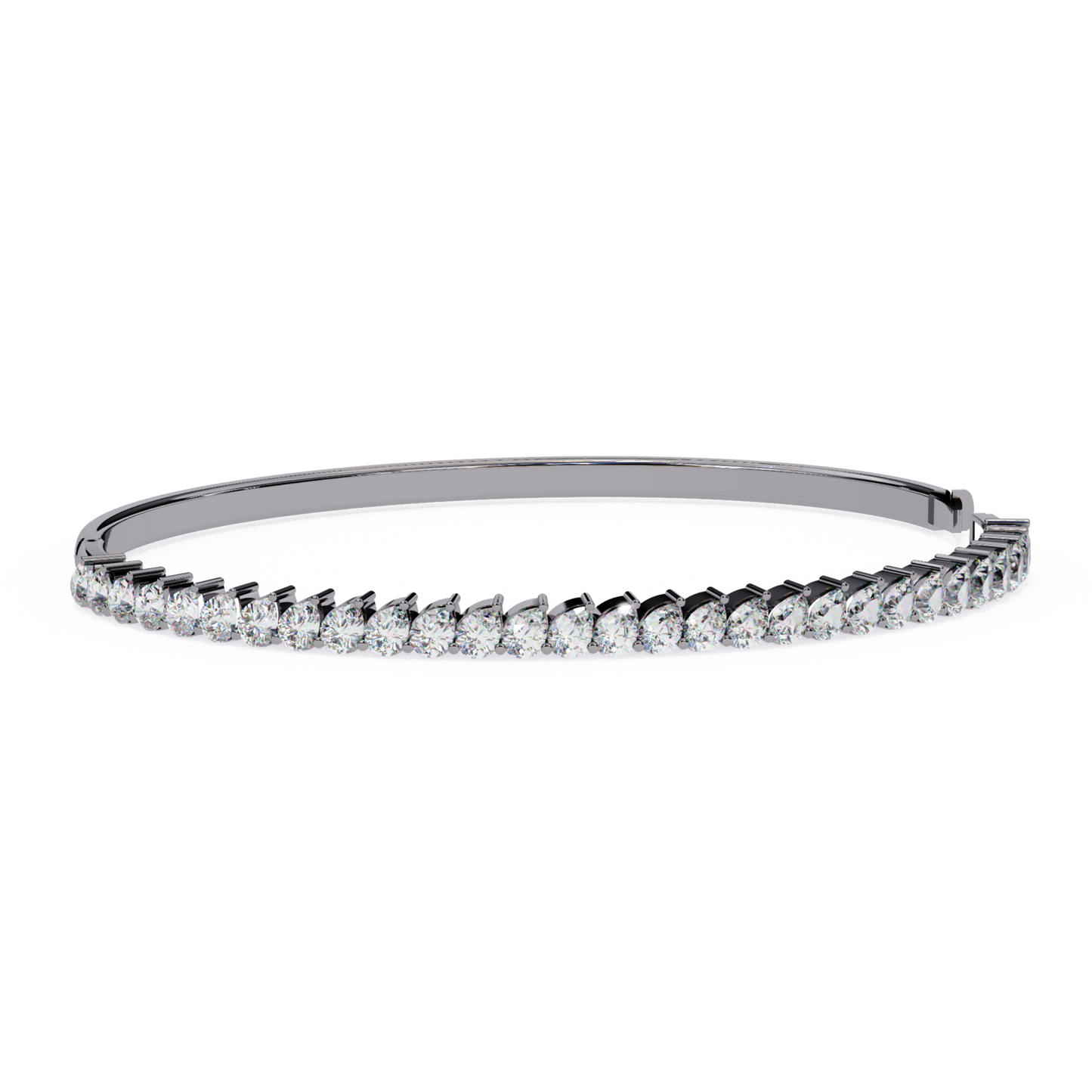 Elegant Glow Diamond Bangle | Radiant Luxury for Every Wrist