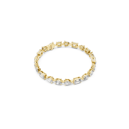 Mixed Shape Diamond Tennis Bracelet | Modern Luxury Style Design