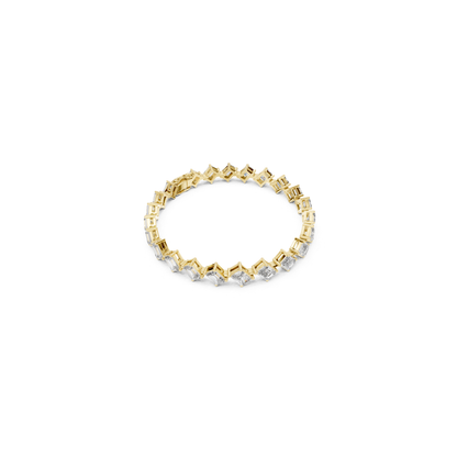 Emerald & Radiant Cut Diamond Tennis Bracelet | Luxury Style