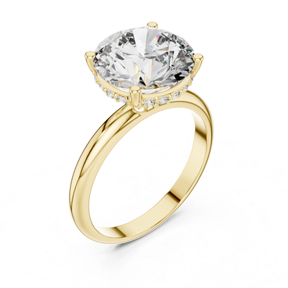 Klassischer runder Diamant-Solitärring | The One & Only Forever