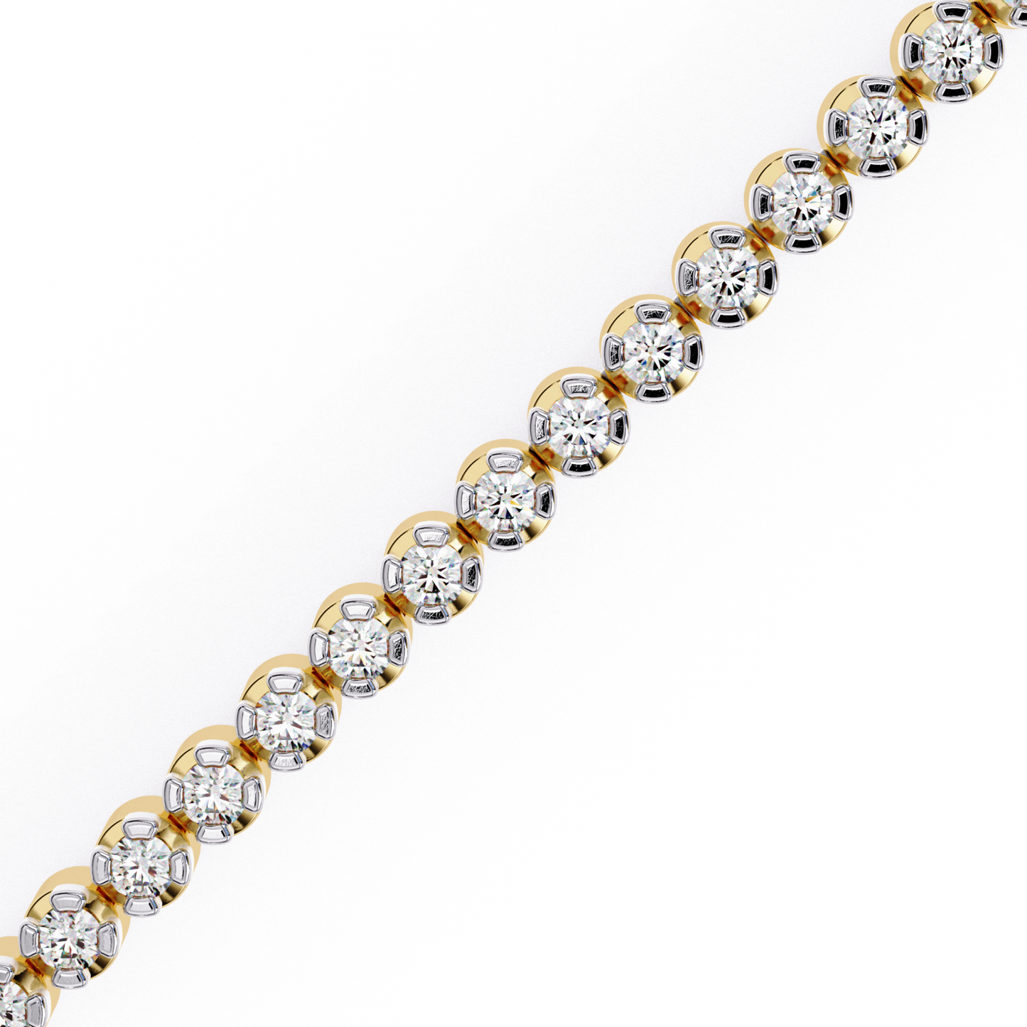 Elegant Diamond Tennis Bracelet