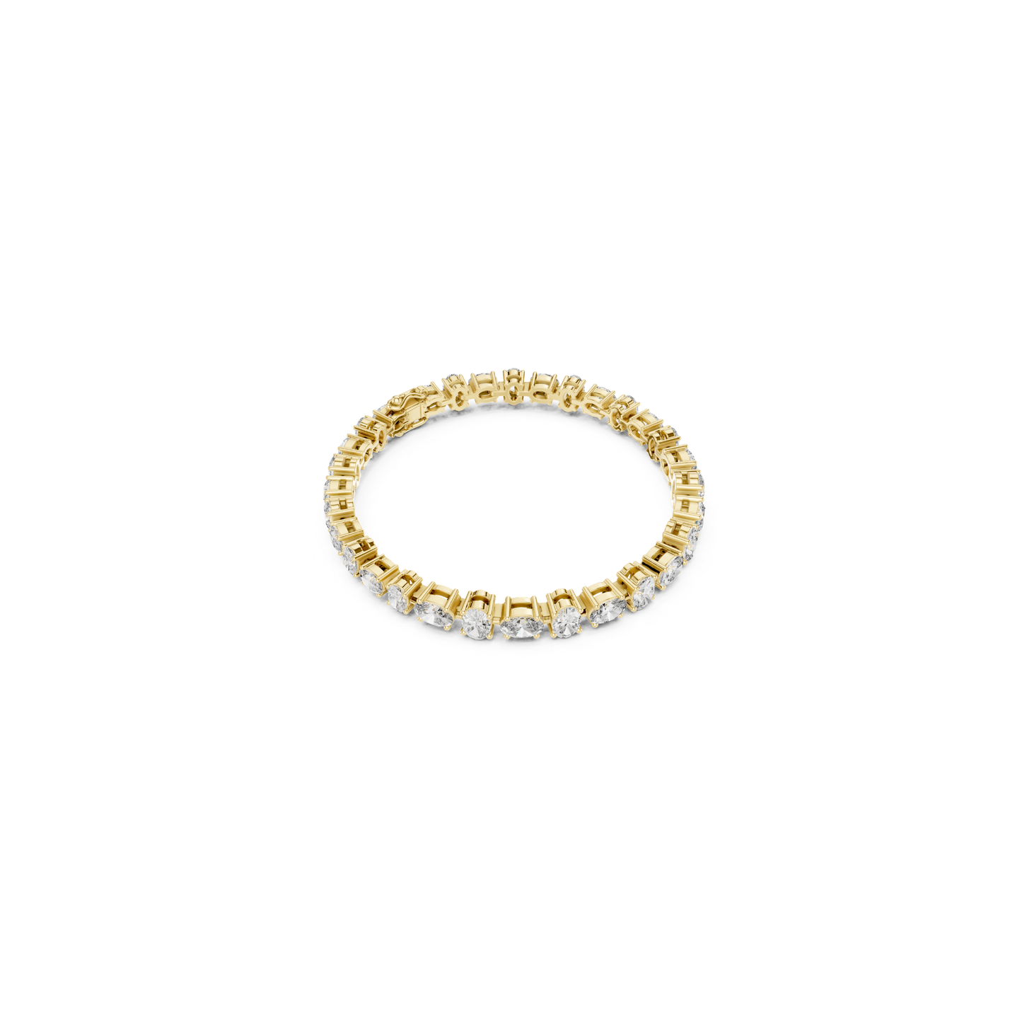 Oval Cut Diamond Tennis Bracelet | Luxury Elegance Style