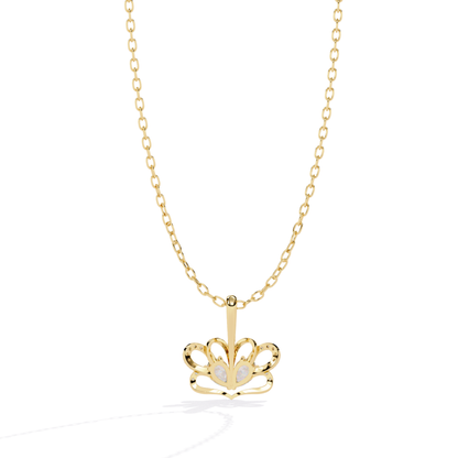 Twin Heart Diamond Pendant | 18K Gold Fine Jewelry