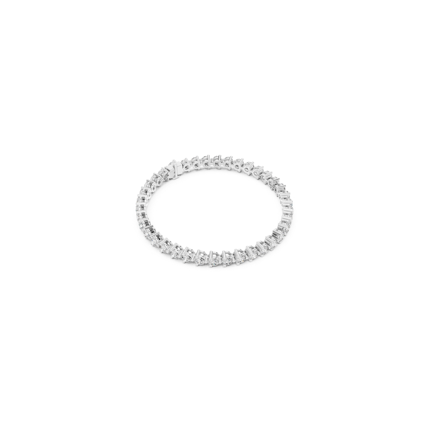 Round Cut Diamond Tennis Bracelet | Timeless Luxury Style