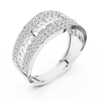 Luxury Diamond Band | Modern Statement Jewelry Style