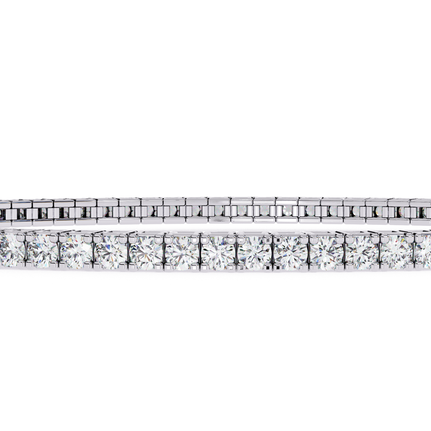 Radiant Line Diamond Bracelet