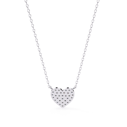 Lab Grown Diamond Heart Pendant with Chain
