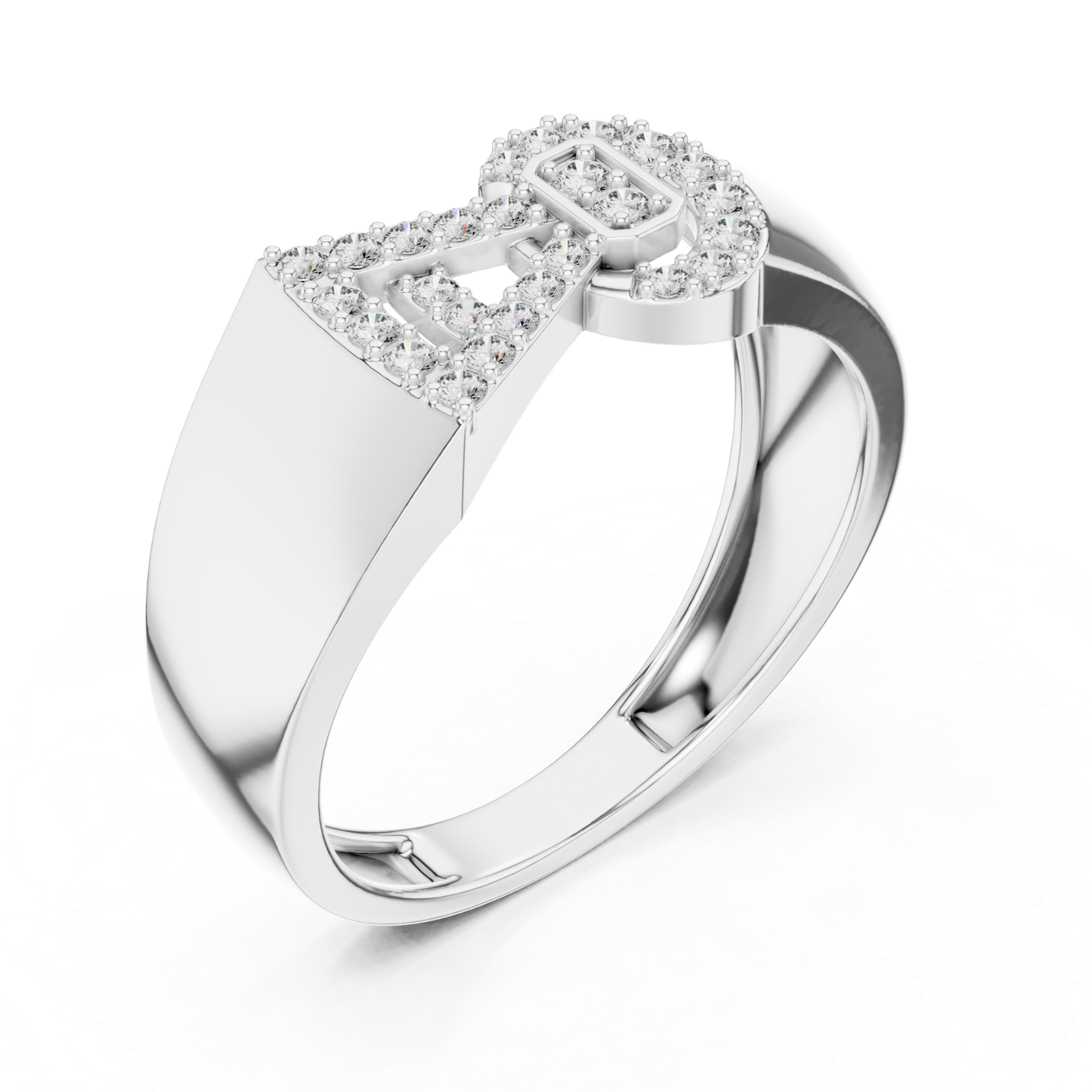 Luxury Buckle Diamond Rings | Modern Statement Jewelry Style