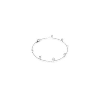 Diamond Station Chain Bracelet | Elegant Luxury Style