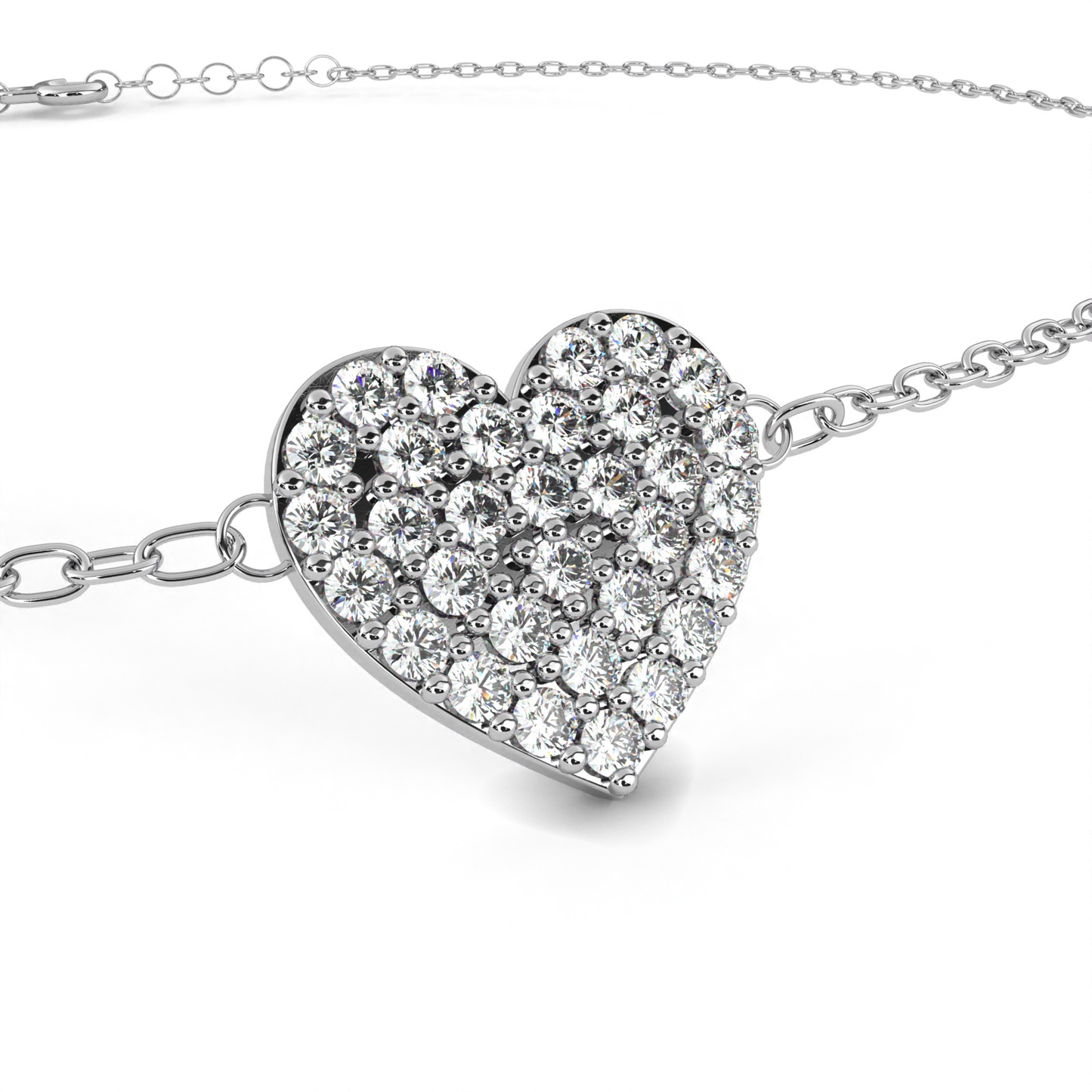 Eternal Love Diamond Bracelet | Fine 18K 14K 10K Gold Luxury