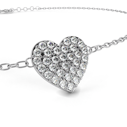 Eternal Love Diamond Bracelet | Fine 18K 14K 10K Gold Luxury