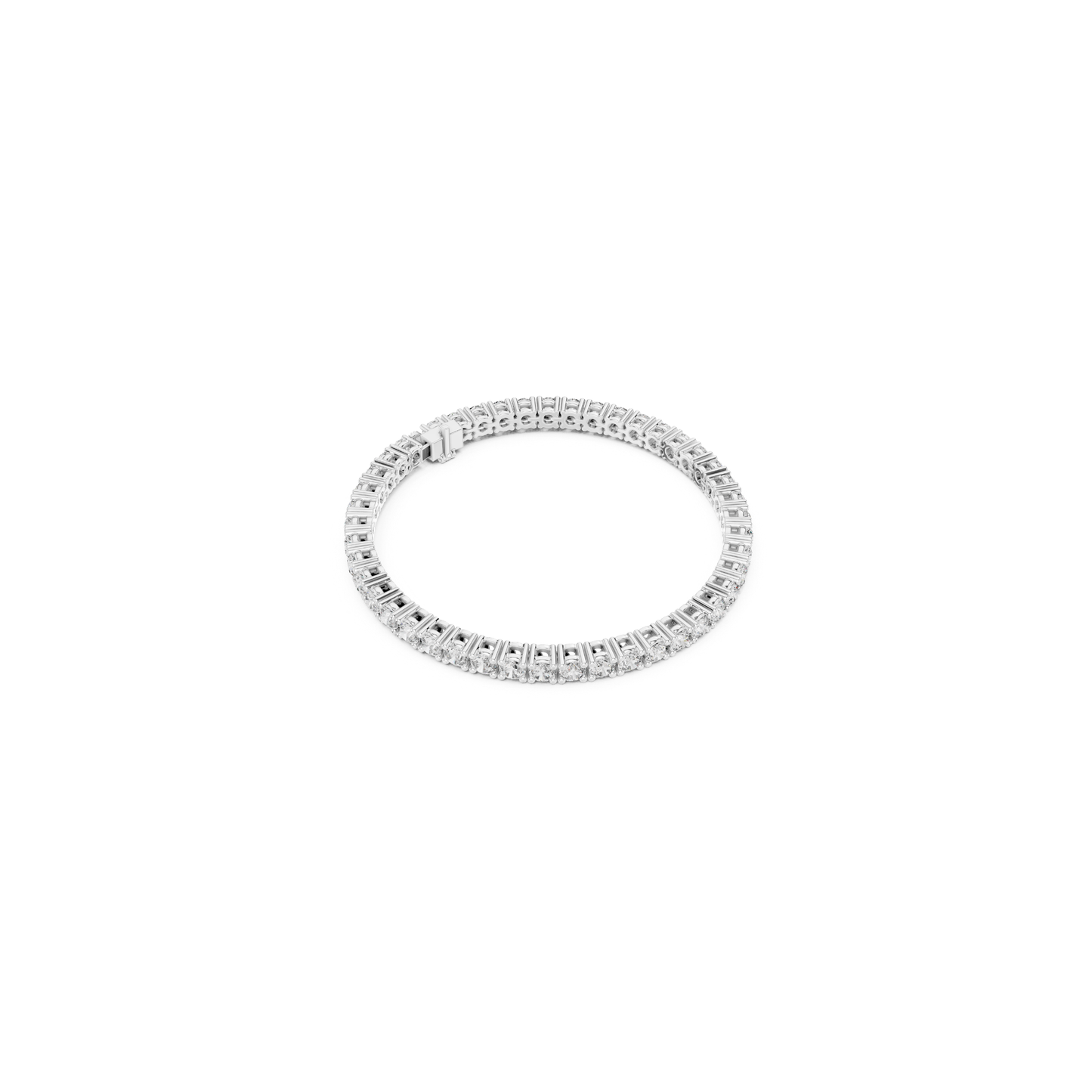 Round Cut Diamond Tennis Bracelet | Luxury Sparkle Style