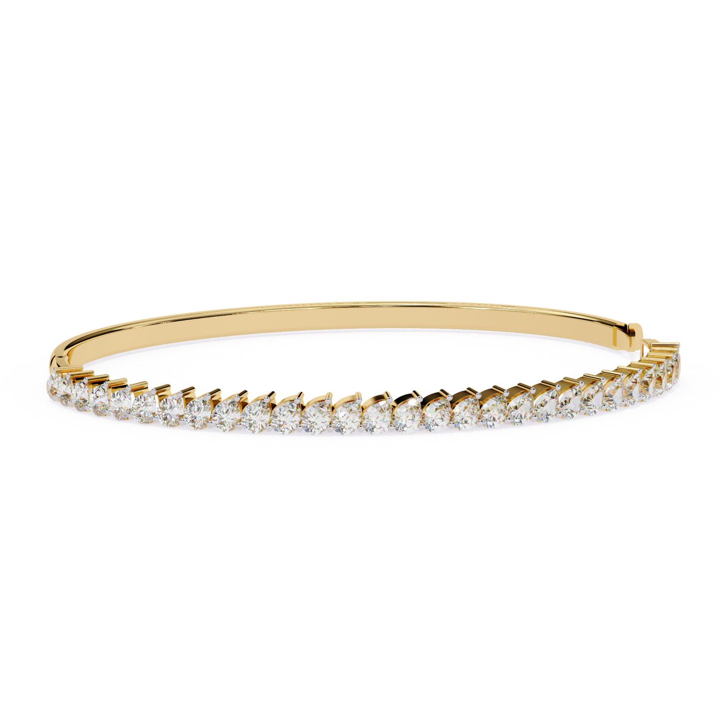 Elegant Glow Diamond Bangle | Radiant Luxury for Every Wrist