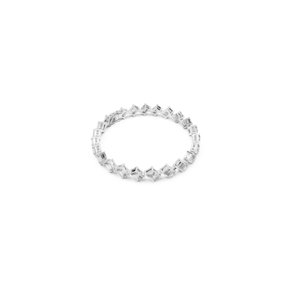 Emerald & Radiant Cut Diamond Tennis Bracelet | Luxury Style