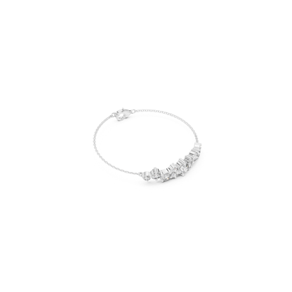 Round Diamond Cluster Bracelet | Elegant Luxury Style