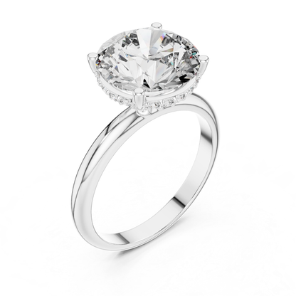 Klassischer runder Diamant-Solitärring | The One & Only Forever