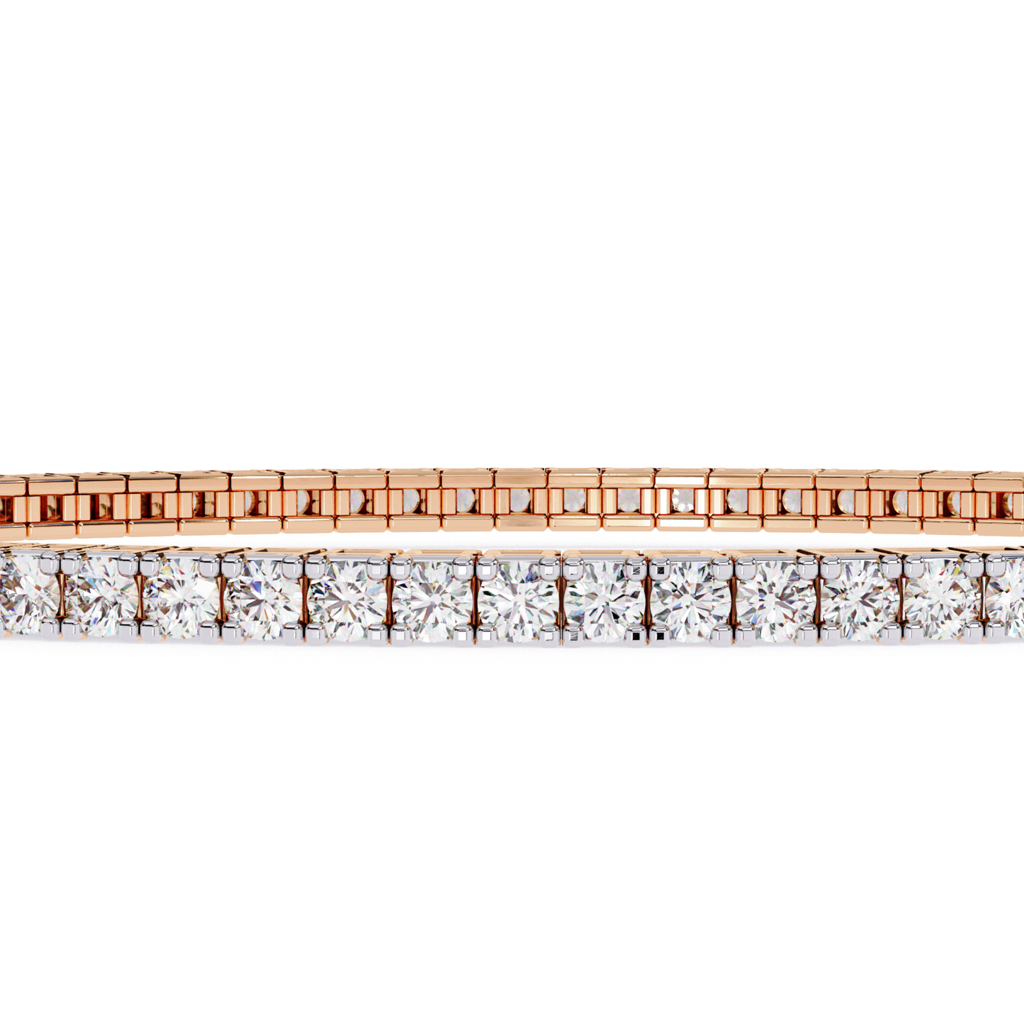 Radiant Line Diamond Bracelet