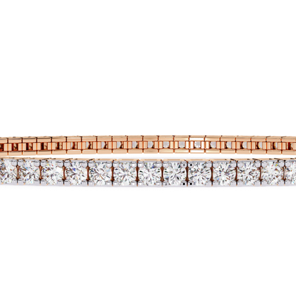 Radiant Line Diamond Bracelet