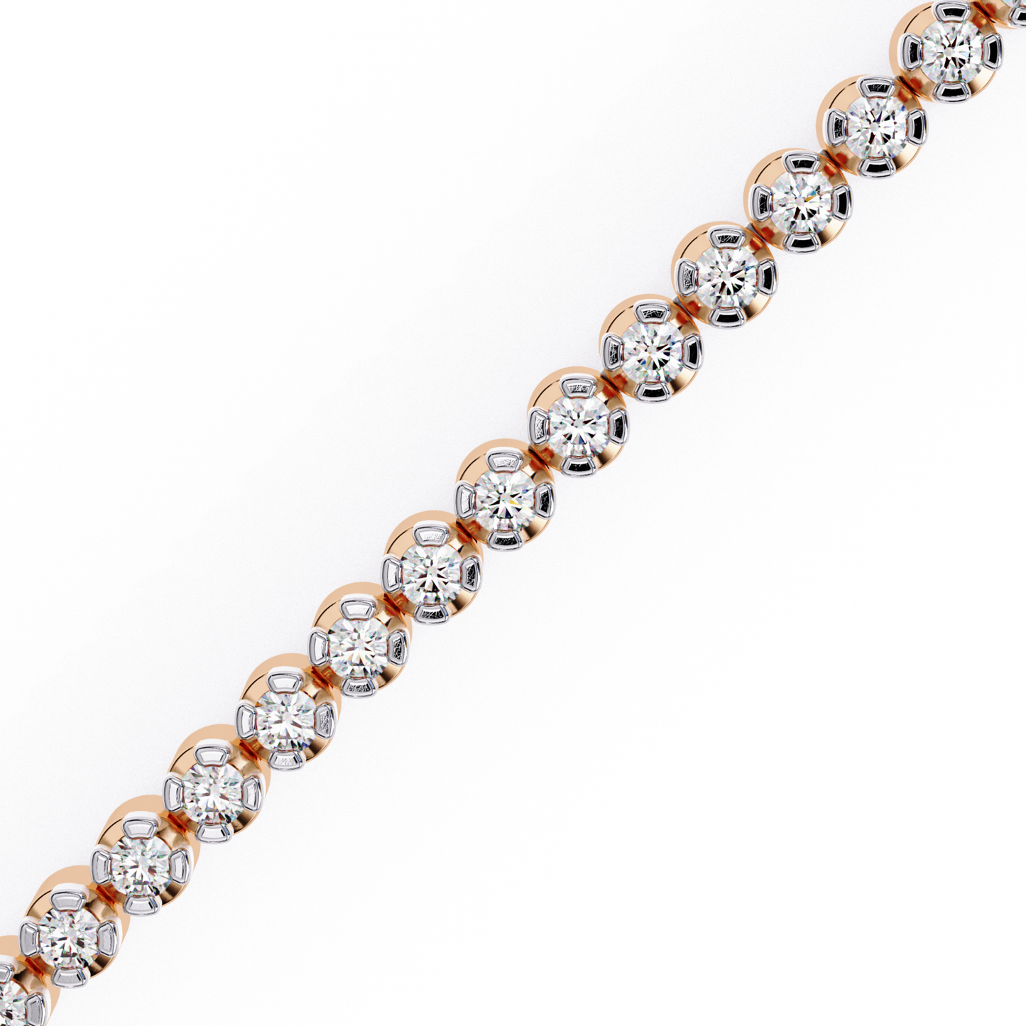 Elegant Diamond Tennis Bracelet