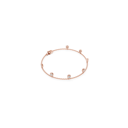 Diamond Station Chain Bracelet | Elegant Luxury Style