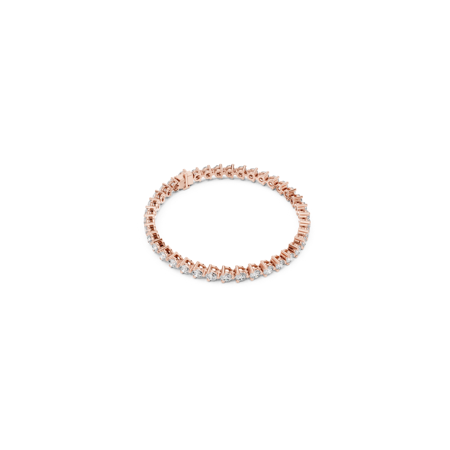 Round Cut Diamond Tennis Bracelet | Timeless Luxury Style