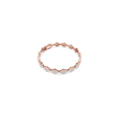 Round Diamond Tennis Bracelet | Modern Luxury Style