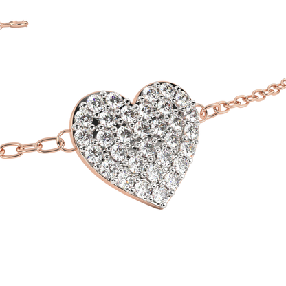 Eternal Love Diamond Bracelet | Fine 18K 14K 10K Gold Luxury