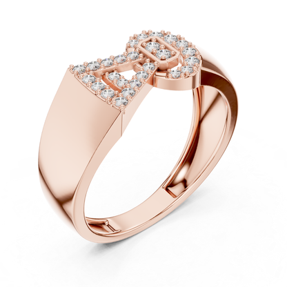 Luxury Buckle Diamond Rings | Modern Statement Jewelry Style