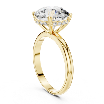 Klassischer runder Diamant-Solitärring | The One & Only Forever