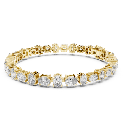Oval Cut Diamond Tennis Bracelet | Luxury Elegance Style