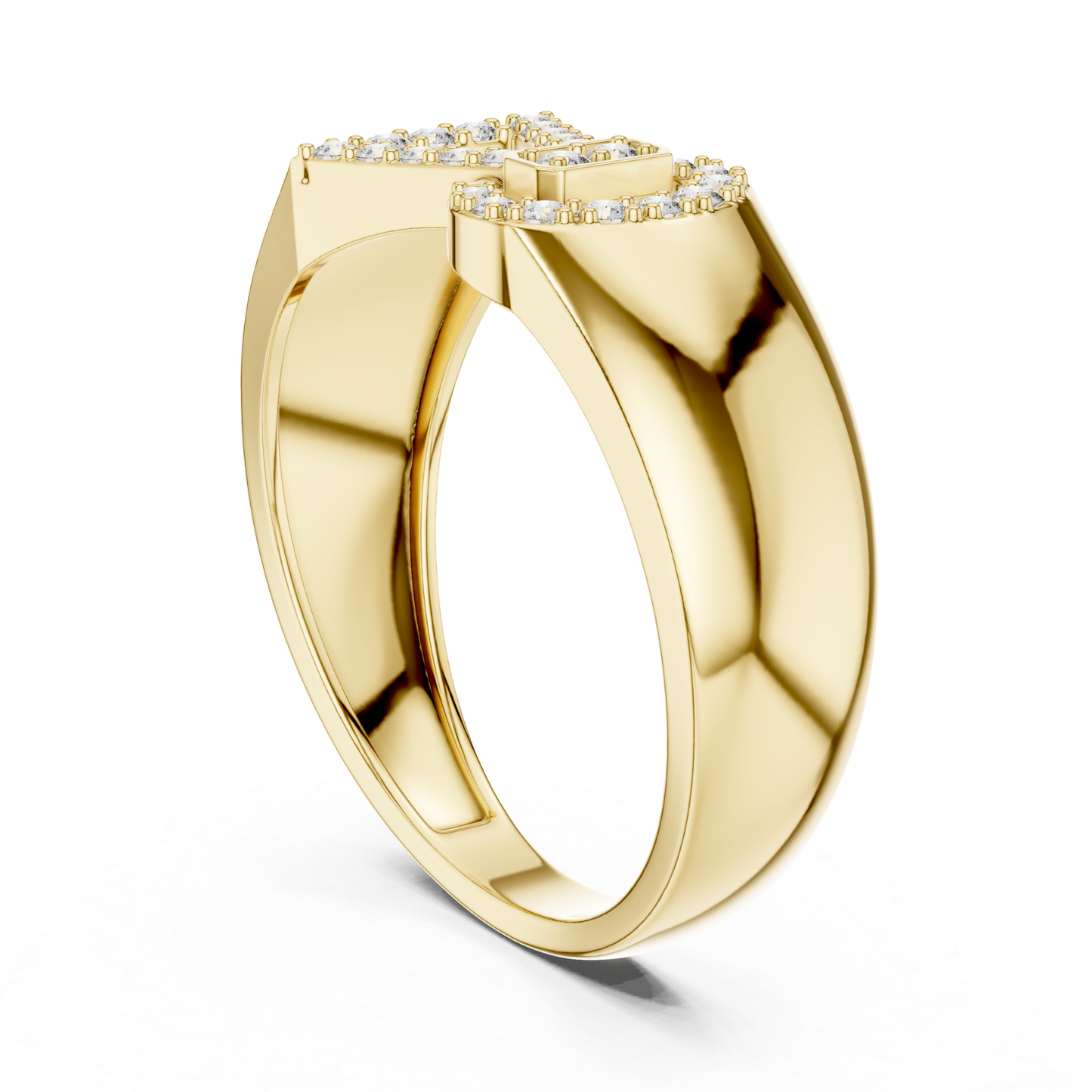 Luxury Buckle Diamond Rings | Modern Statement Jewelry Style