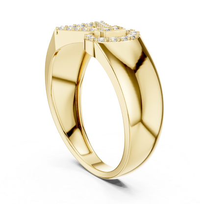 Luxury Buckle Diamond Rings | Modern Statement Jewelry Style