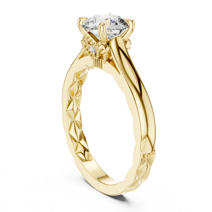 Round Cut Diamond Solitaire Ring | One Moment, Infinite Brilliance