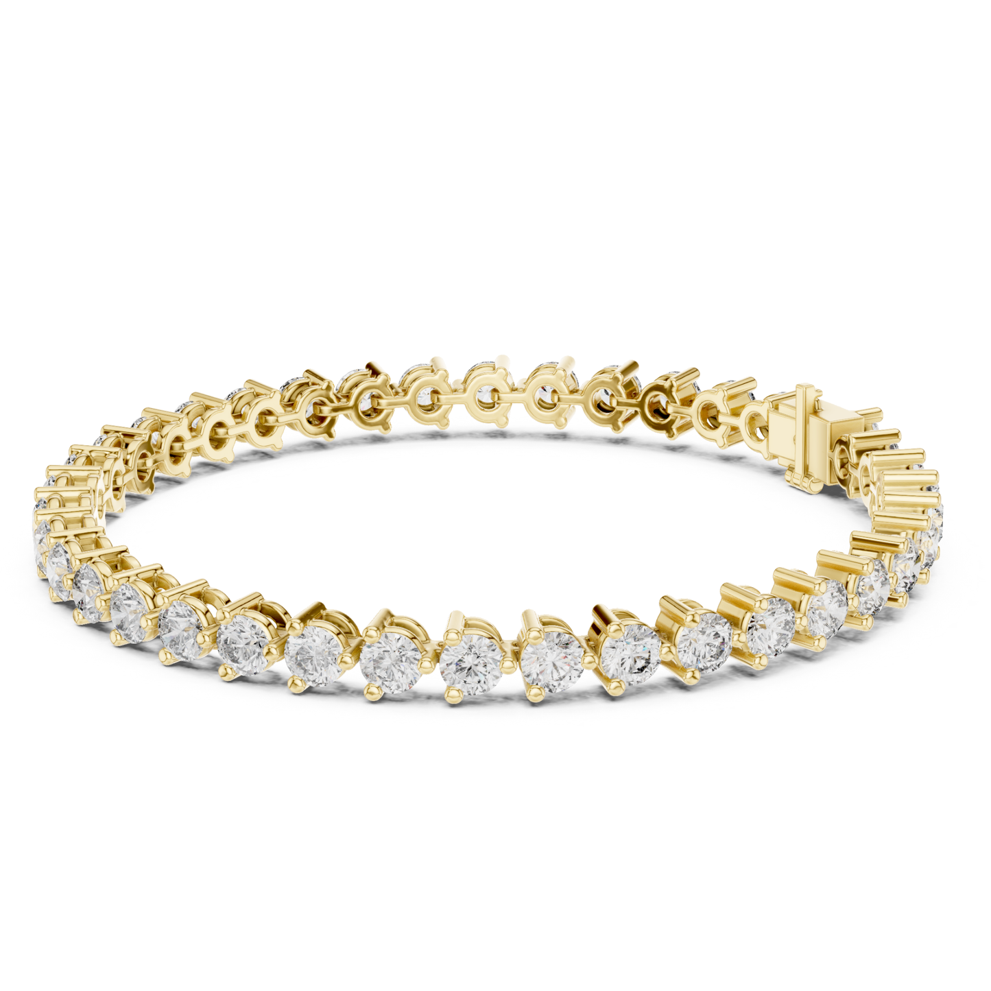 Round Cut Diamond Tennis Bracelet | Timeless Luxury Style