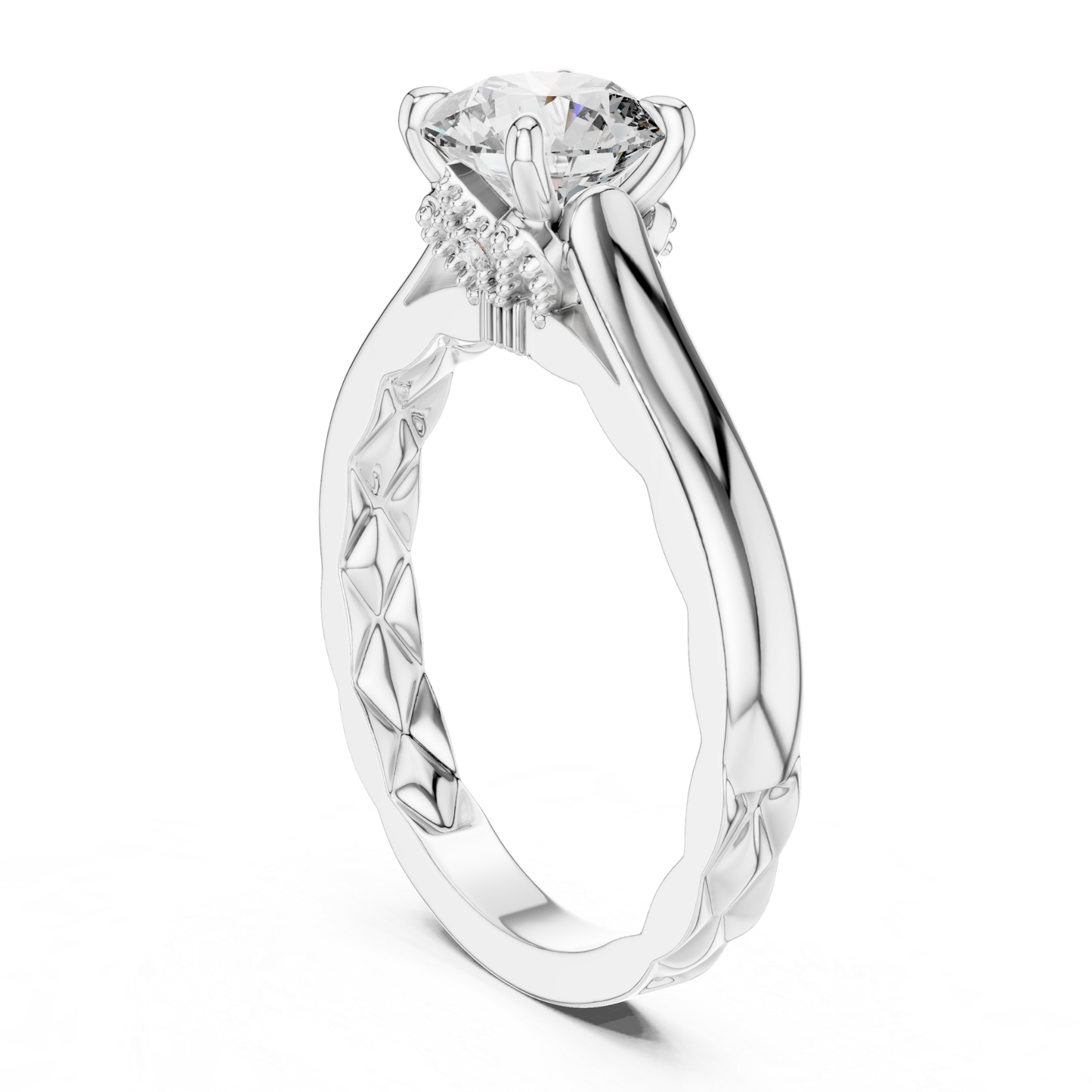Round Cut Diamond Solitaire Ring | One Moment, Infinite Brilliance
